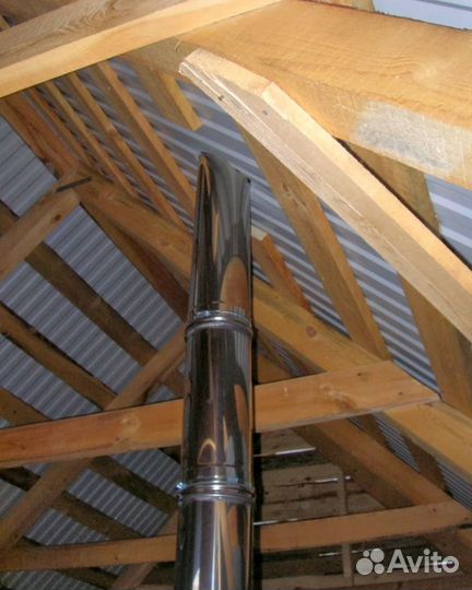 Сэндвич -трубы для дымохода 200х115 мм