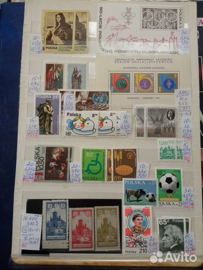 Почтовые марки Польши