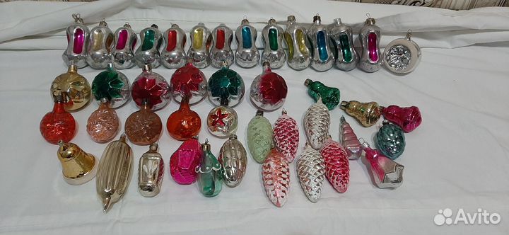 Елочные игрушки СССР