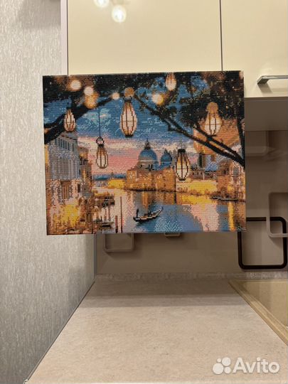 Алмазная мозаика готовые картины полная выкладка