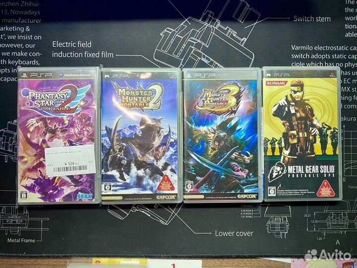 Редкие UMD диски для PSP ntsc-J