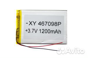 АКБ универсальная 403040 3,0x40x29mm 3,7V 450mAh н