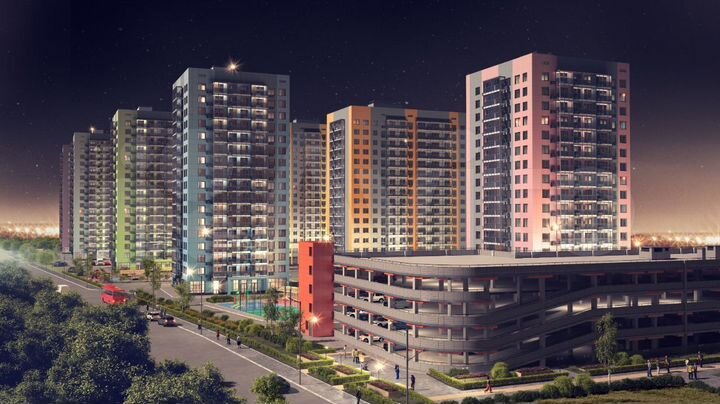 2-к. квартира, 61,1 м², 3/17 эт.