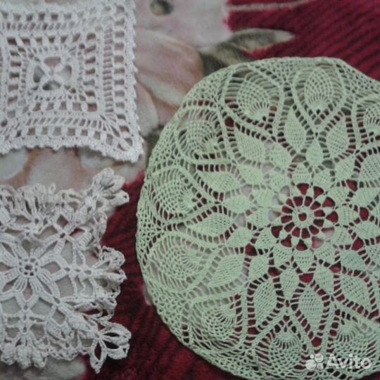 Салфетки вязанные крючком
