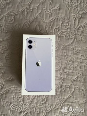 Коробка оригинальная iPhone 11 + наушники и кабель