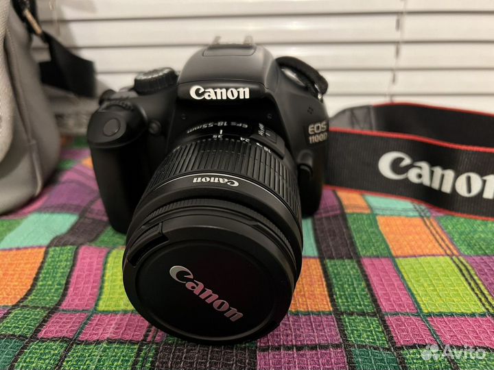 Зеркальный фотоаппарат canon eos 1100d