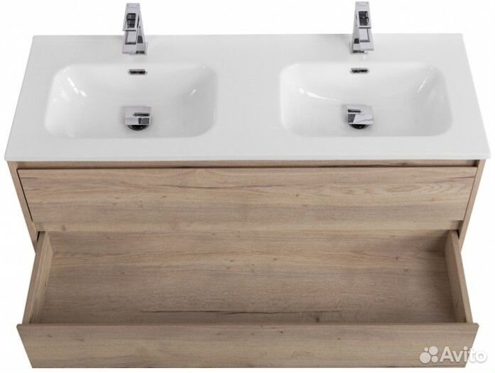 Мебель для ванной BelBagno Kraft-1200-BB1200-2-ETL Rovere Galifax Bianco