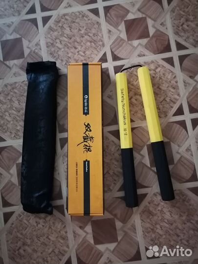 Нунчаки тренировочные детские