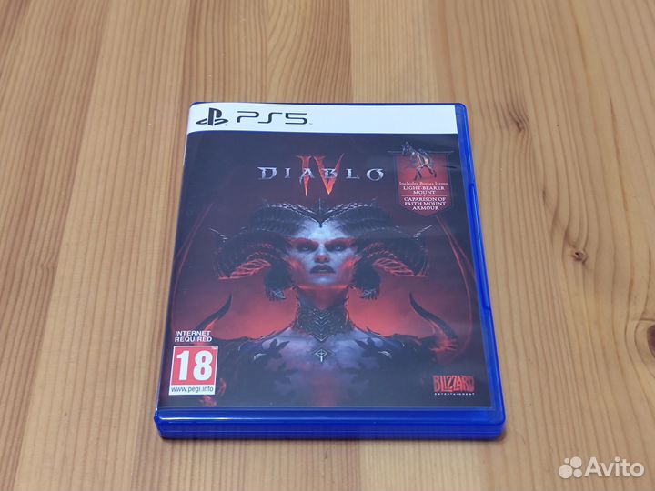 Игра Diablo 4 для ps5 Диск