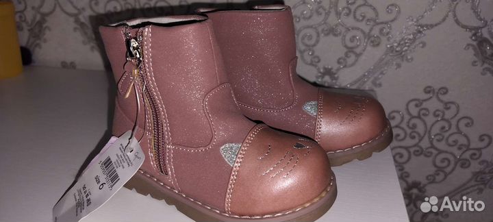 Ботинки демисезонные для девочки
