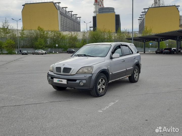 Kia Sorento 2.5 AT, 2003, 197 000 км