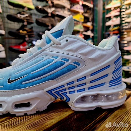 Кроссовки Nike Air Max Plus 3 White Aquamarine