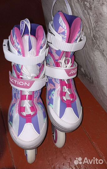 Роликовые коньки детские раздвижные