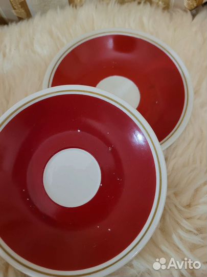 Чайник, сливочник, блюдца Freiberger porzellan