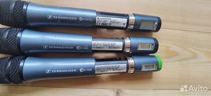 Sennheiser ew300, ew100