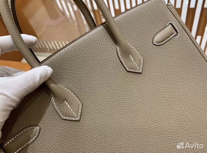 Сумка hermes birkin 30 etoupe