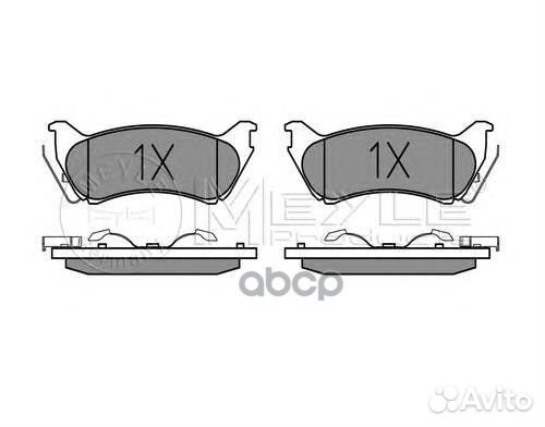 Колодки mercedes-benz BM 163 (M-class) (02/98-0