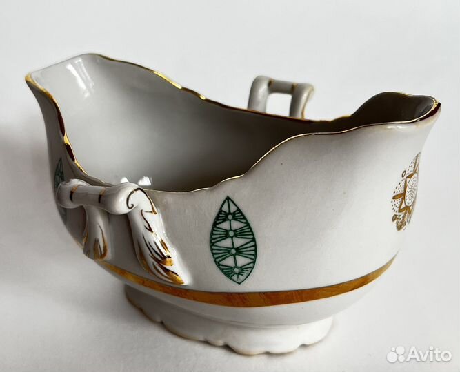 Фарфоровая посуда СССР. Соусник. Коростень