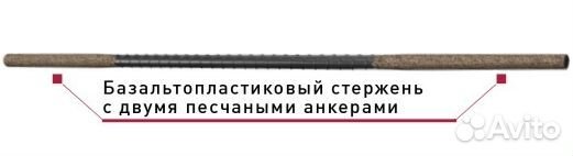 Гибкая связь-анкер Гален бпа-360-6-2П для кирпично