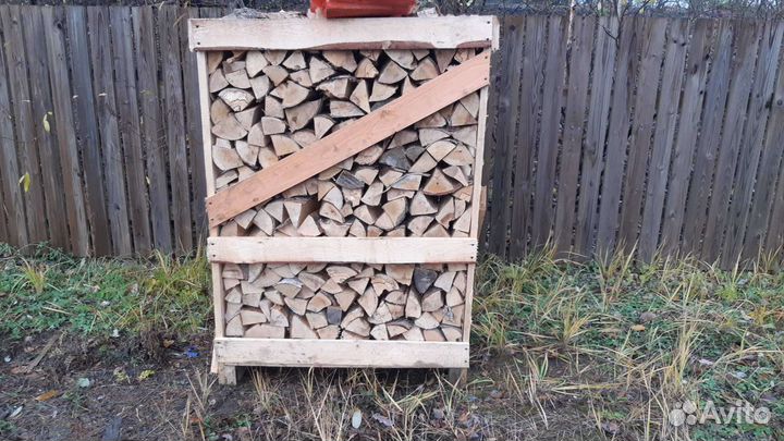 Дрова березовые колотые