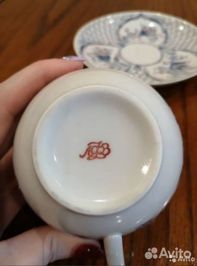 Чайная пара лфз, Дулёво, Хохлома