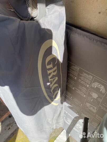 Детская кровать манеж с матрасом