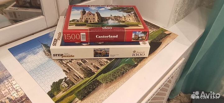 Пазлы 1000 и 1.500 деталей