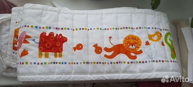 Бортики в детскую кроватку