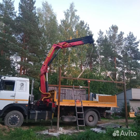 Услуги манипуляторов и грузоперевозки