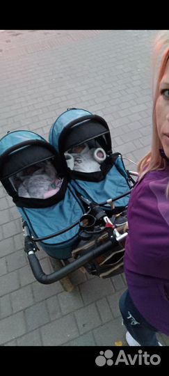 Коляска TFK для двойни