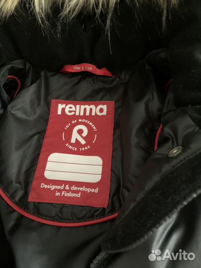Пуховик Reima для девочки, школа