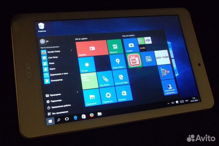 Планшет Acer Iconia Tab 8 W1 (windows)