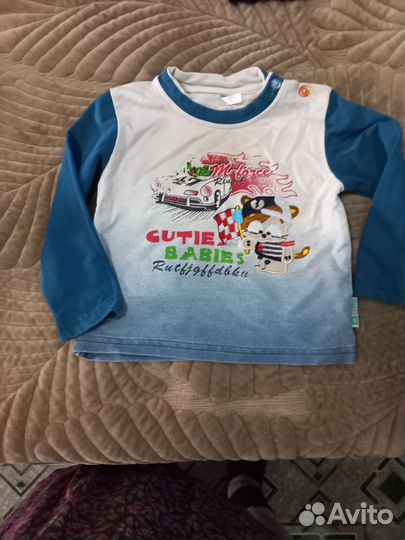 Вещи пакетом на мальчика 80-86 бу