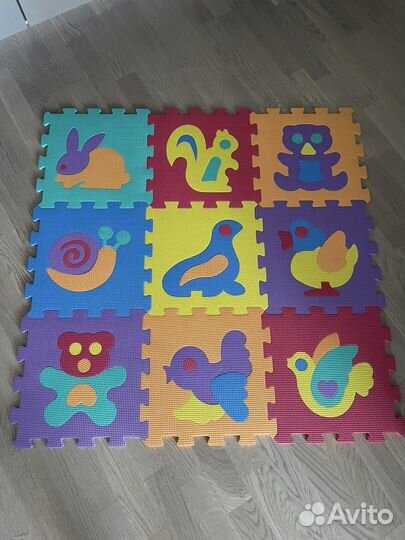 Развивающий коврик пазл