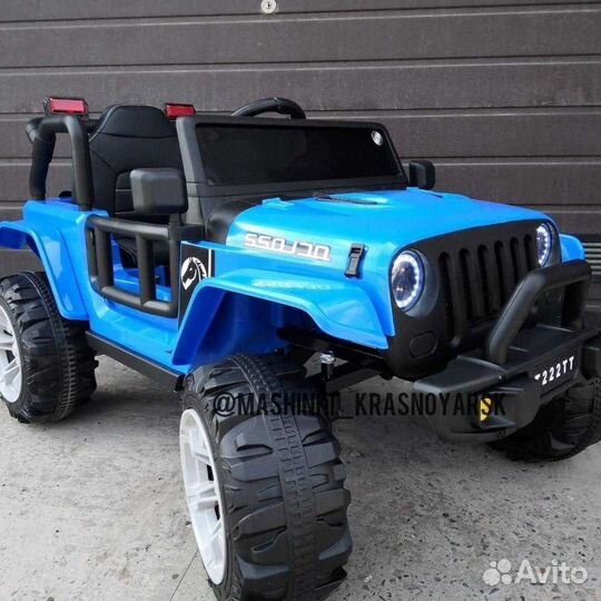Детский электромобиль jeep