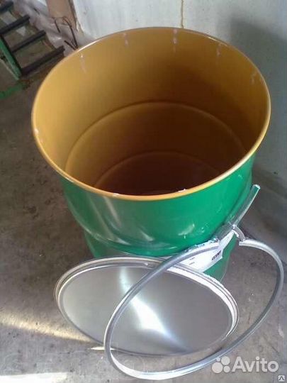 Бочка пищевая металлическая 200л