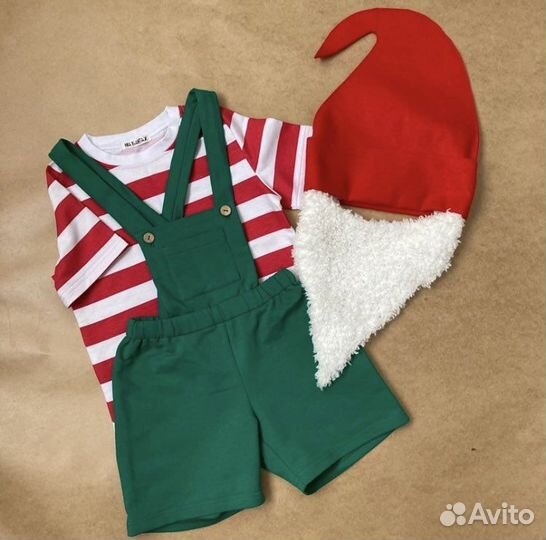 Аренда новогодний костюм гнома