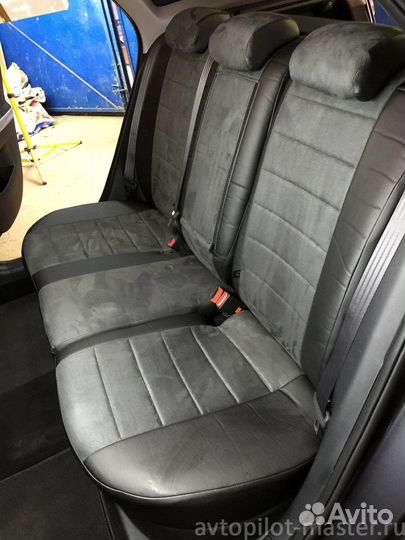 Чехлы на Kia Ceed алькантара (2012-2018)