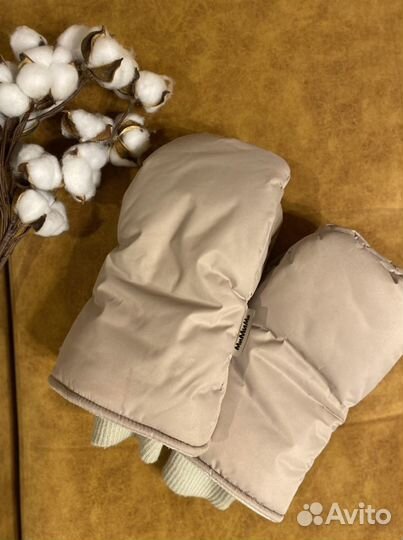 Варежки-муфта на коляску мимими