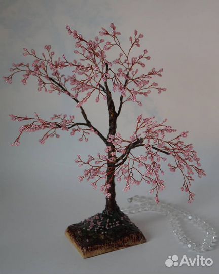 Жемчужное дерево. Сакура. Подарки из бисера