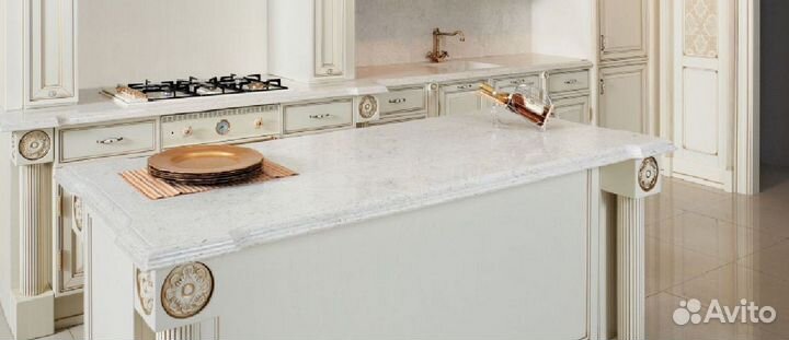 Замена фасадов и столешниц кухни от производителя