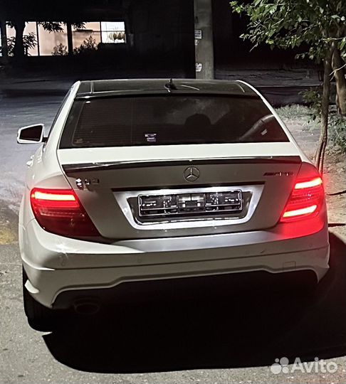 Задние фанари фары w204 c204