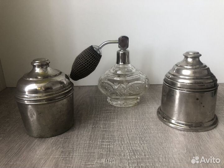 Флакон с распылителем СССР NEW york schenck’s manu