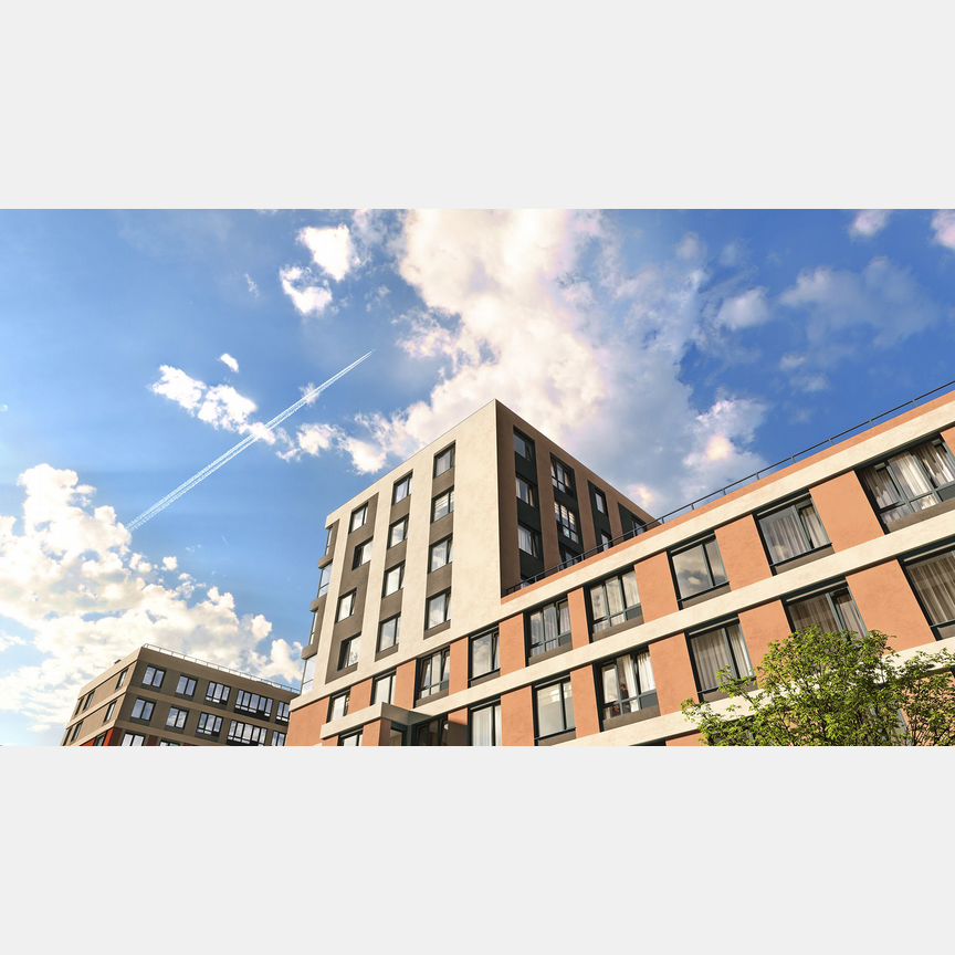 2-к. квартира, 57,4 м², 6/10 эт.