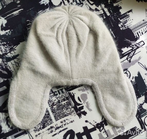 Шапка ушанка женская