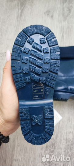 Сапоги резиновые детские новые