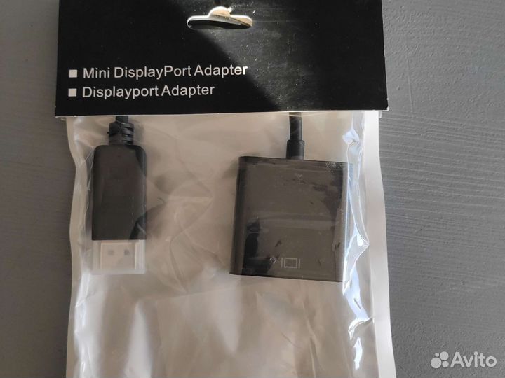 Переходник displayport vga
