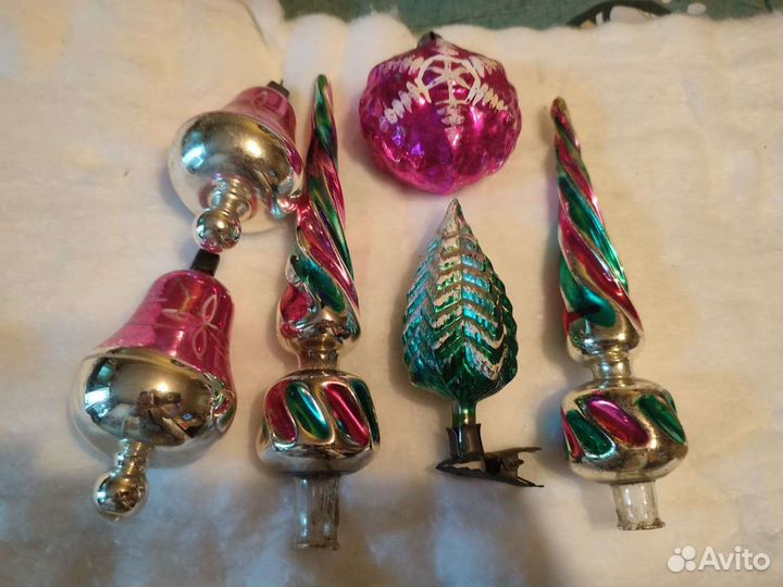 Елочные игрушки СССР