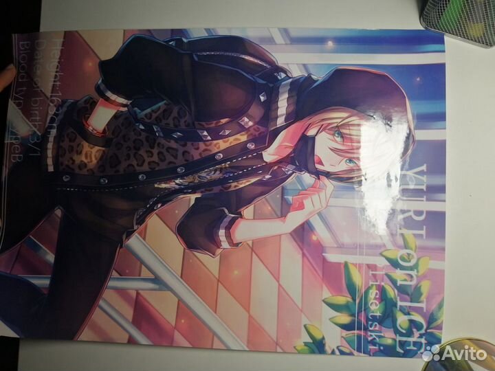 Аниме плакаты, значок, обложка на паспорт, наклейк