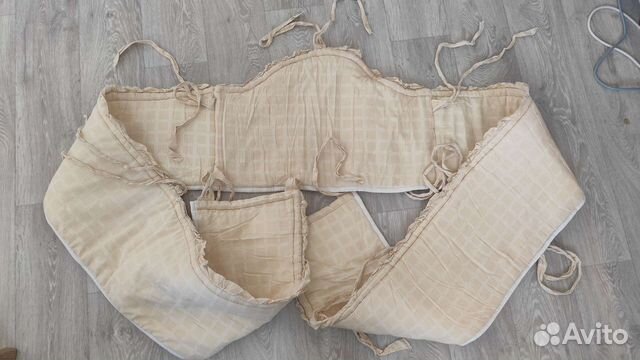 Мягкие бортики в детскую кроватку